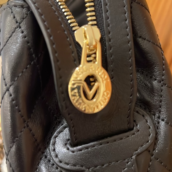 VALENTINO ORLANDI MADE IN ITALY LEATHER QUILTED SHOULDER BAG - Picture 7 of 7